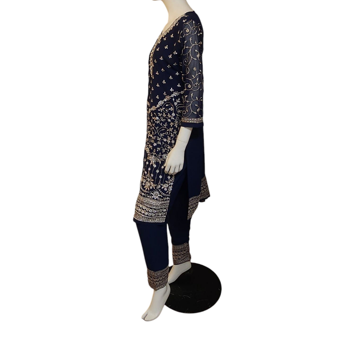 Midnight Navy Kameez