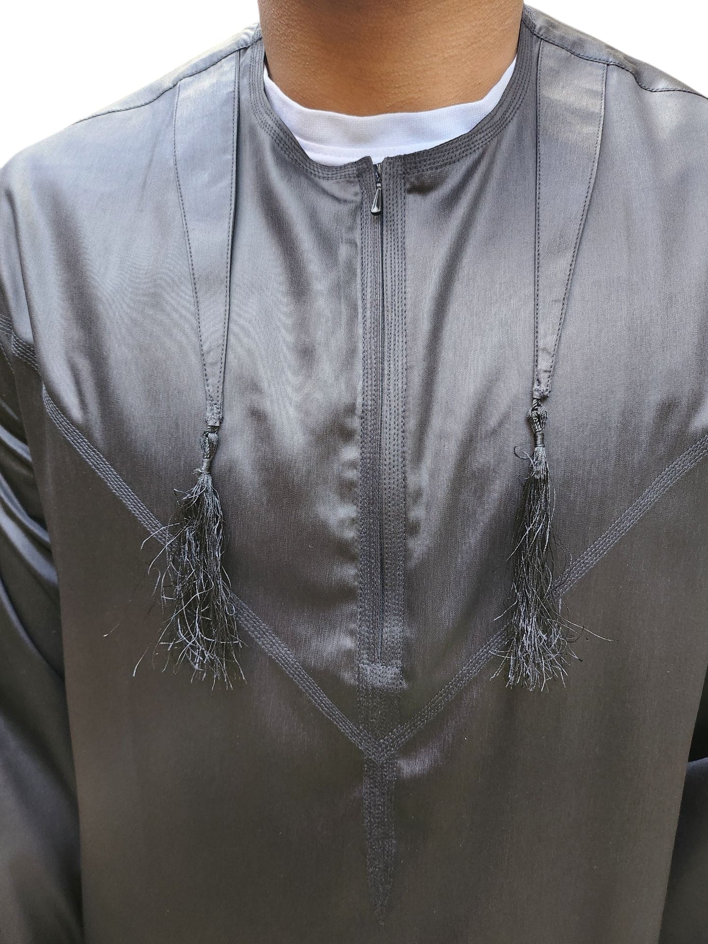 Jet Black Raif London Thobe