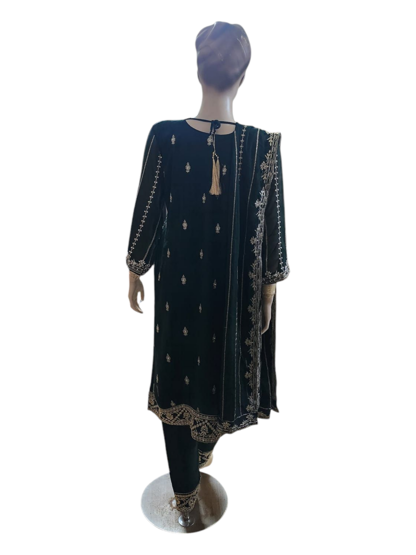 Forest Green Salwar Kameez