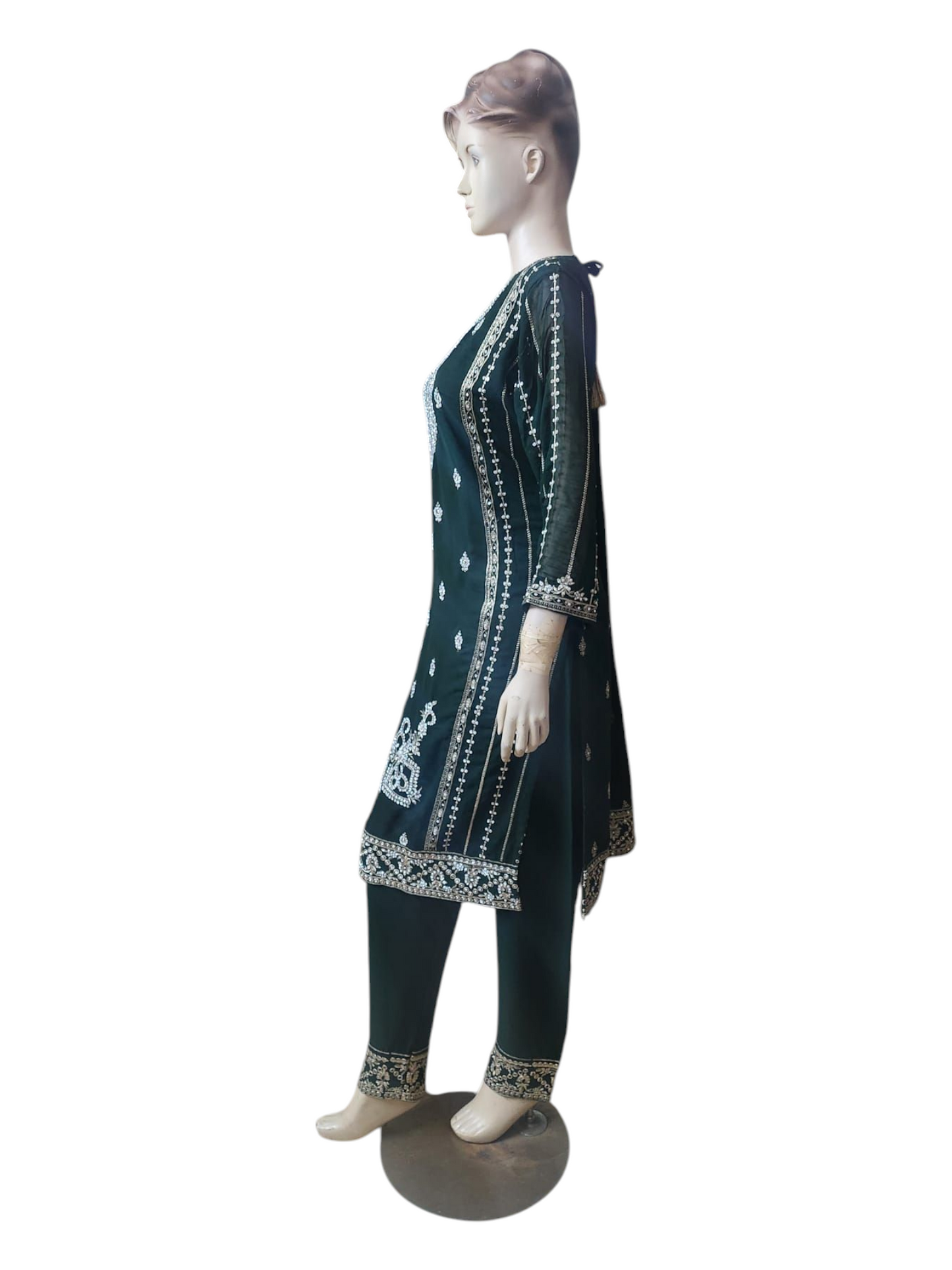 Forest Green Salwar Kameez