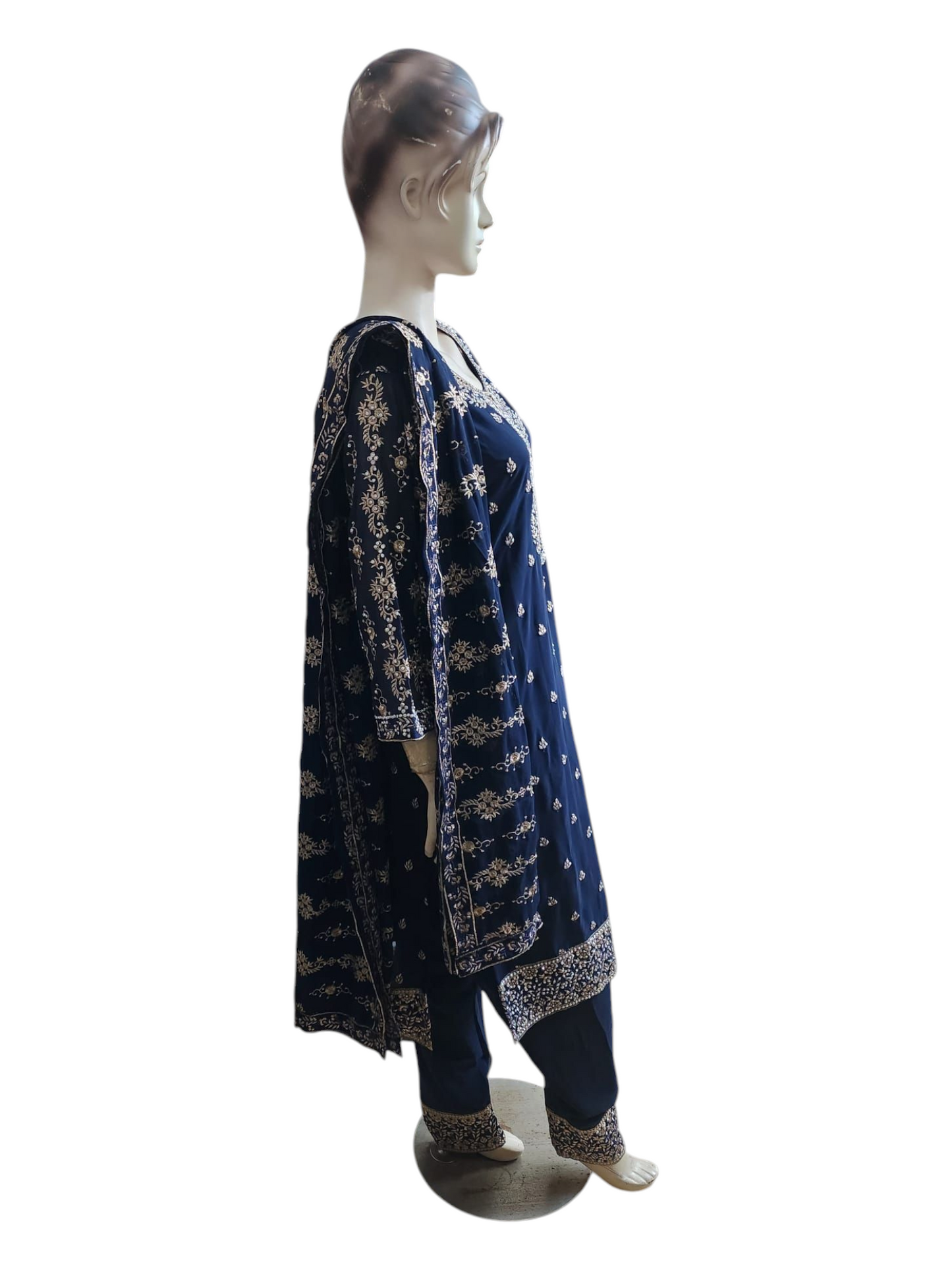 Midnight Navy Salwar Kameez