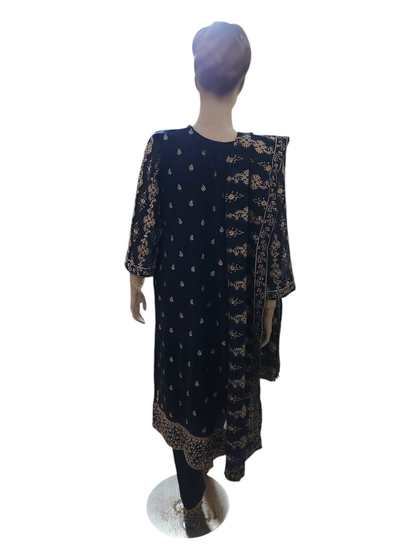 Midnight Navy Salwar Kameez