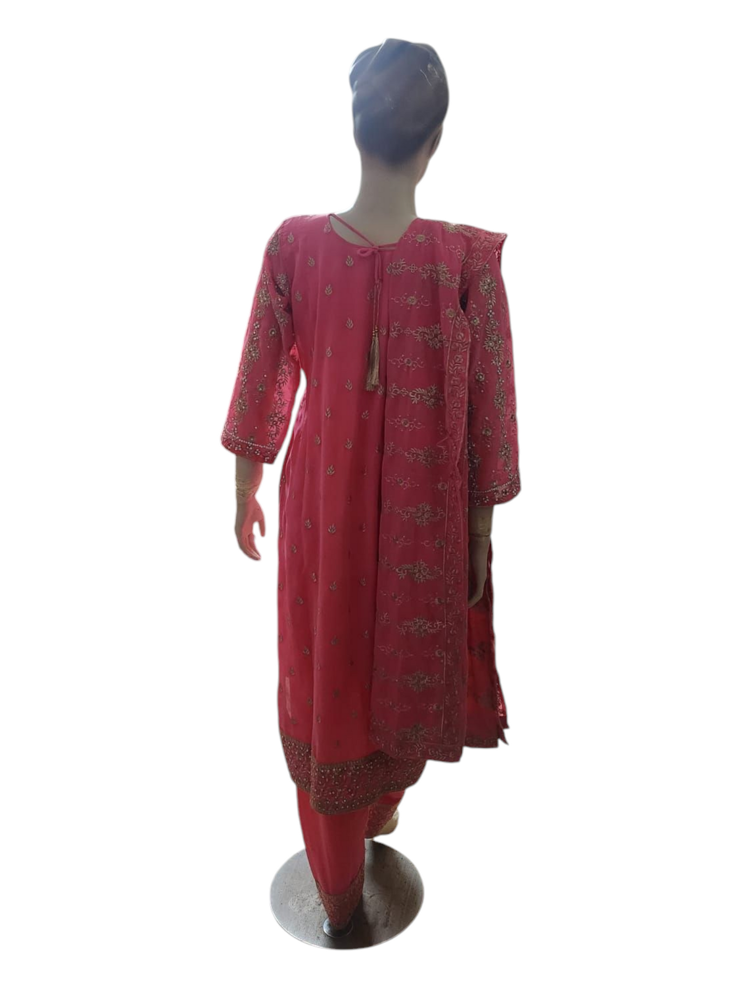 Bright Pink Salwar Kameez