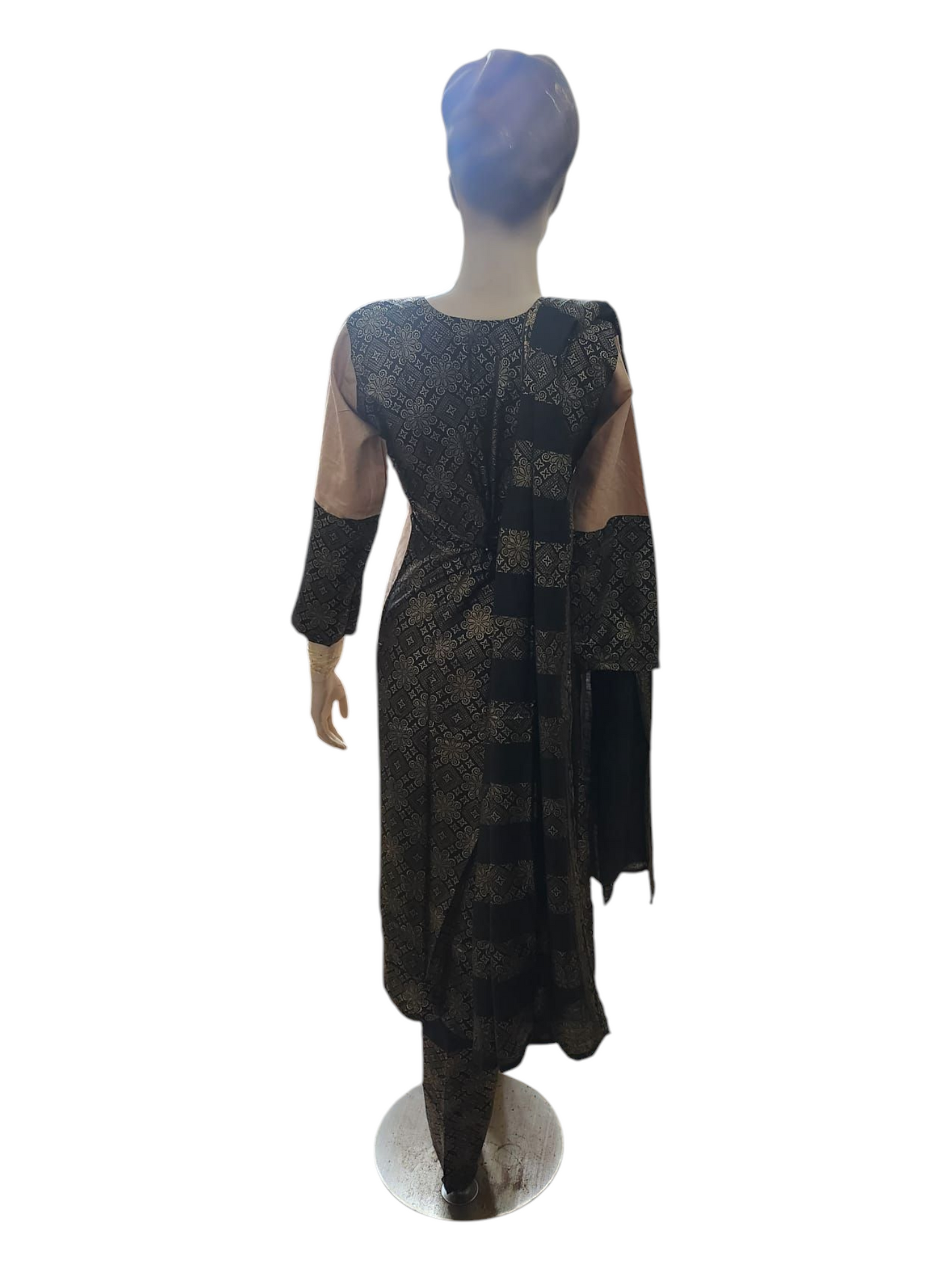 Black & Gold Salwar Kameez