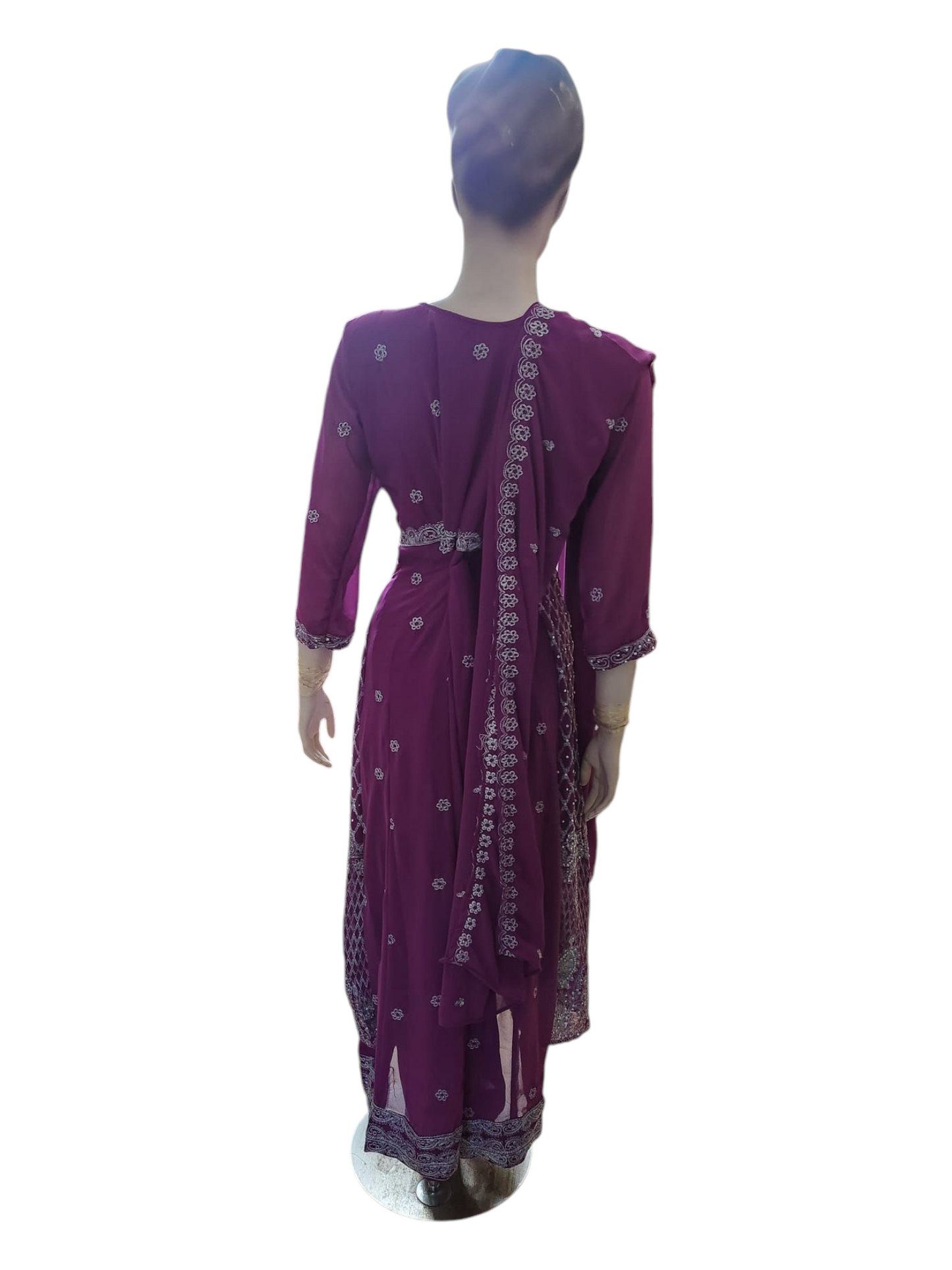 Bright Fuschia Long Dress