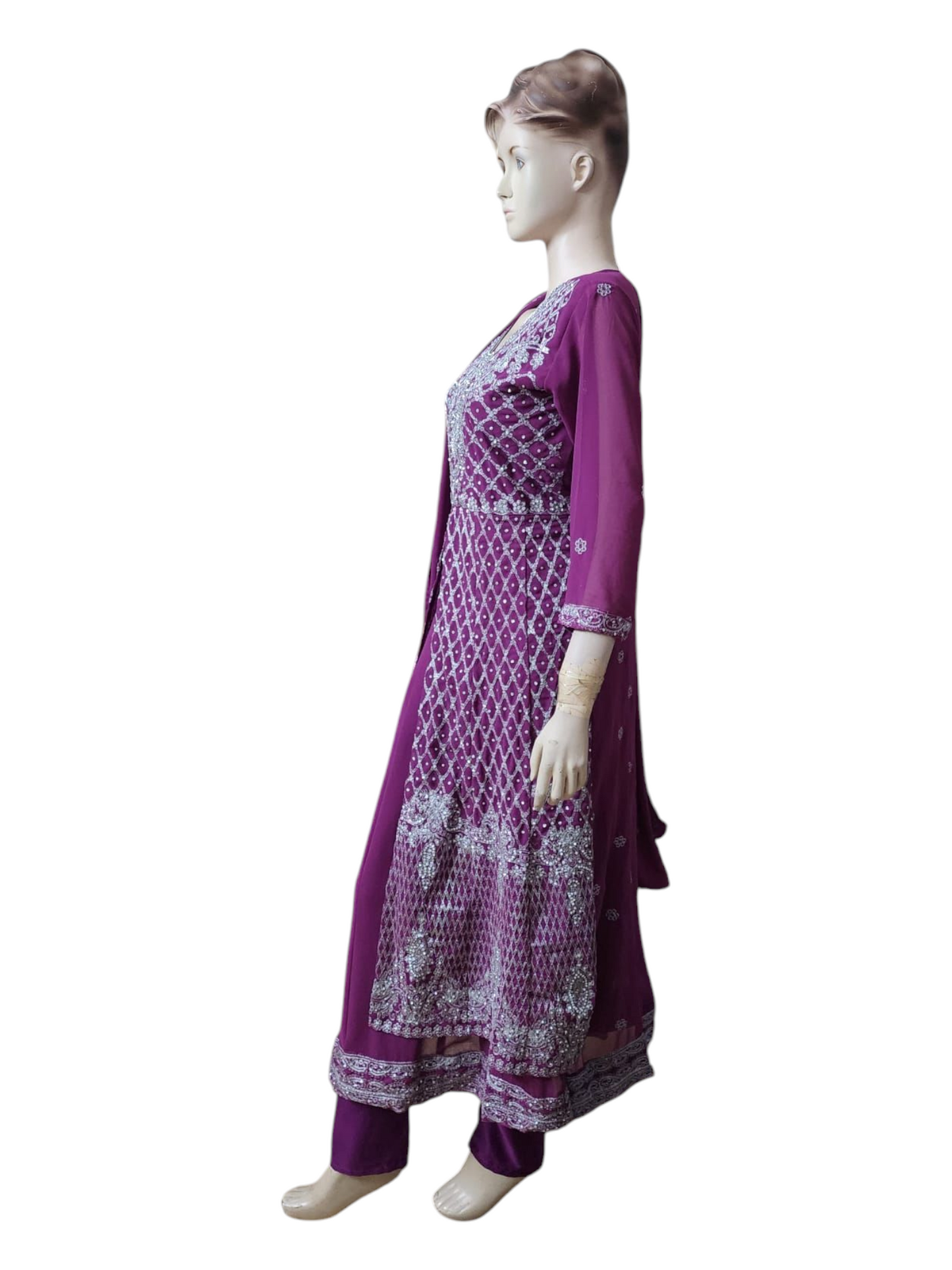 Bright Fuschia Long Dress