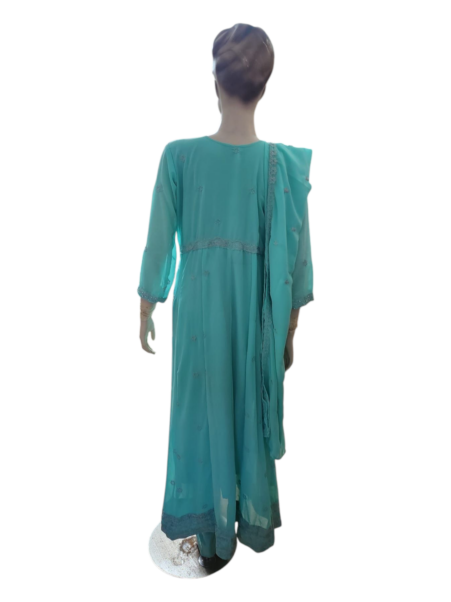 Mint Green Long Dress