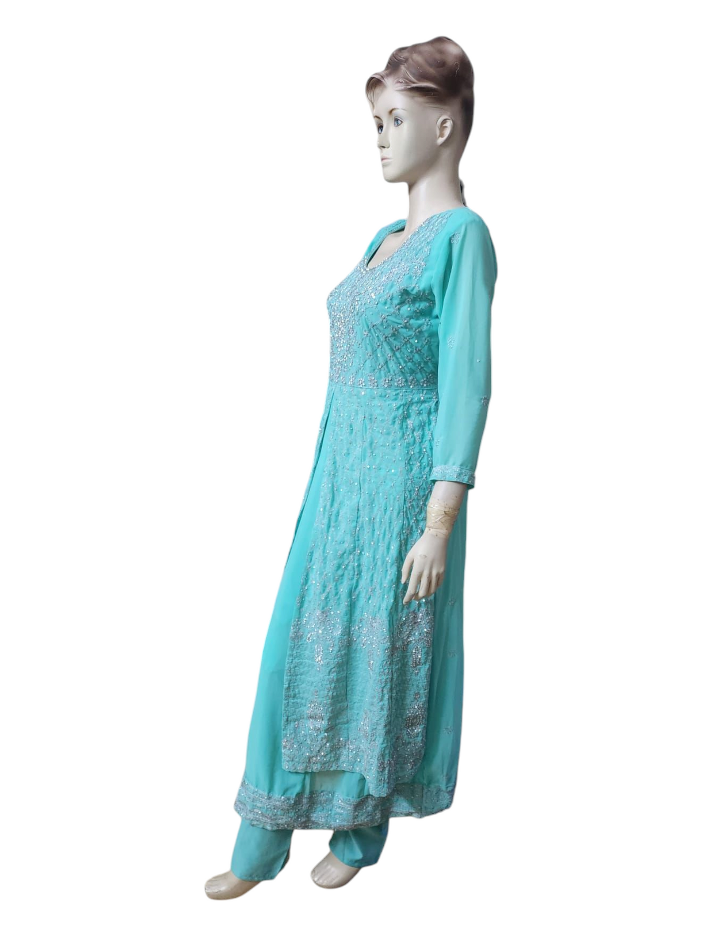 Mint Green Long Dress