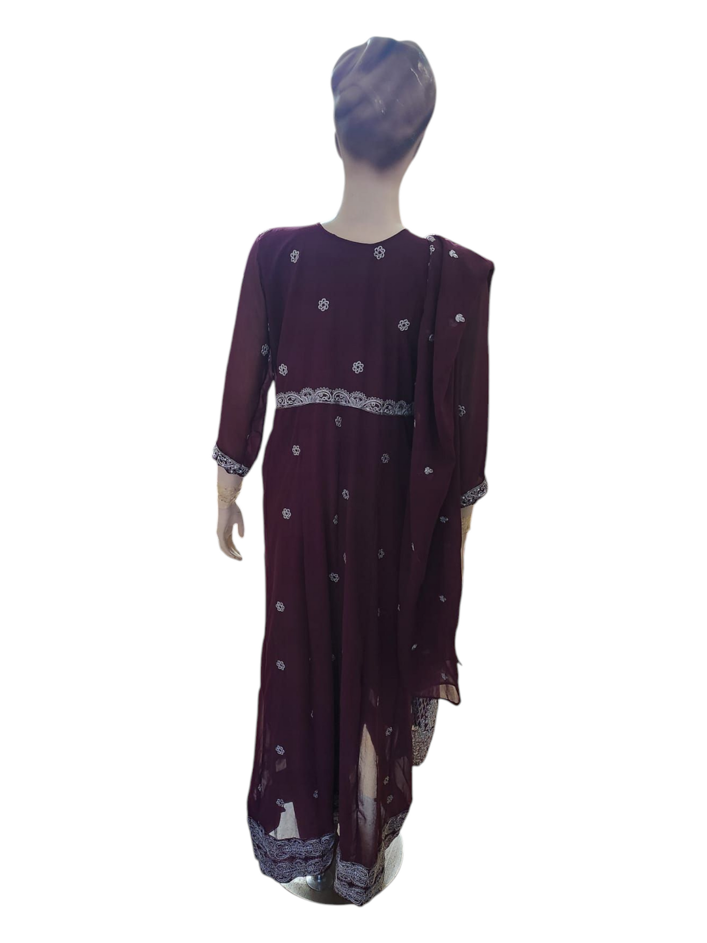 Rich Plum Long Dress