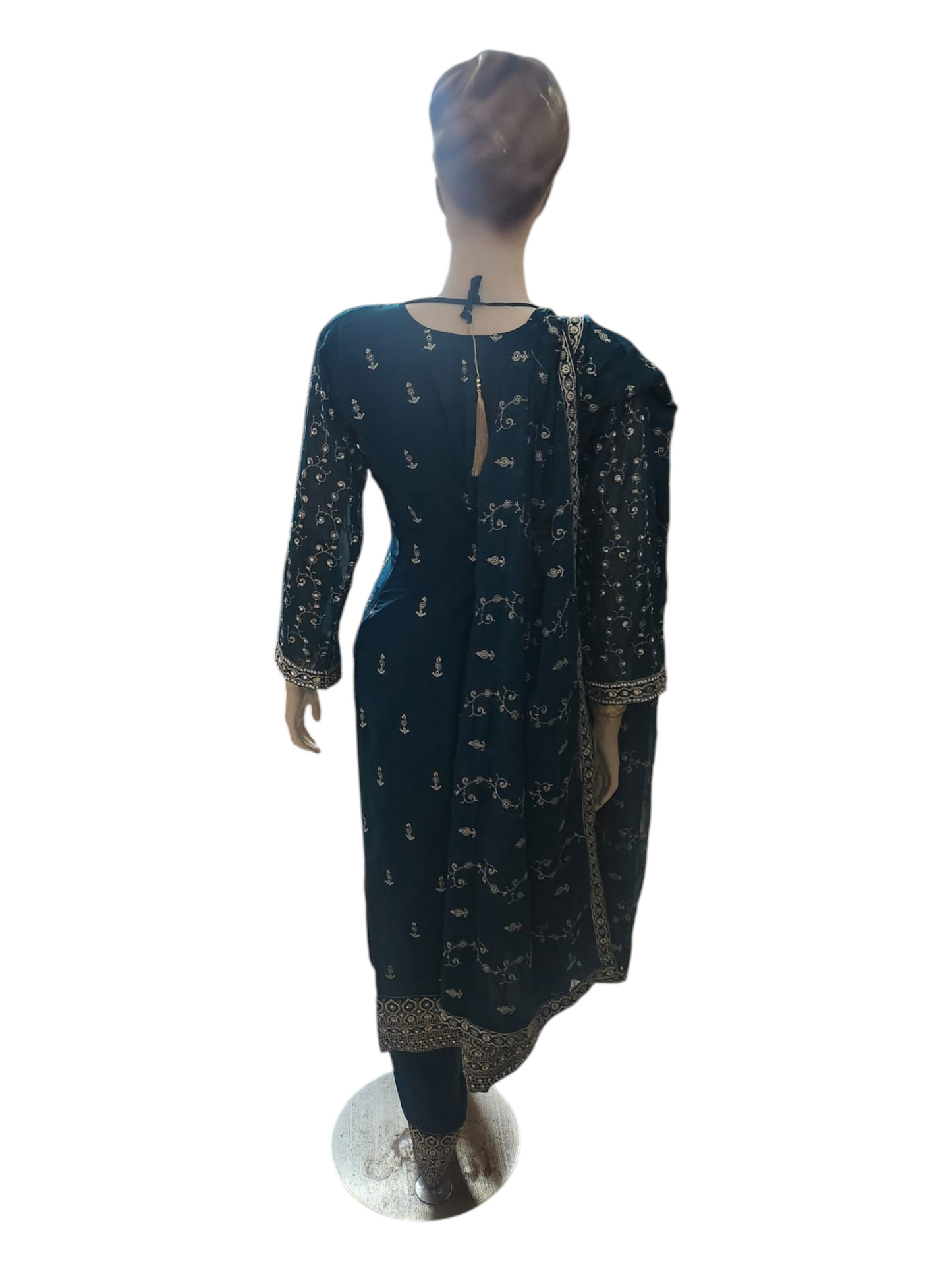 Turquoise Salwar Kameez