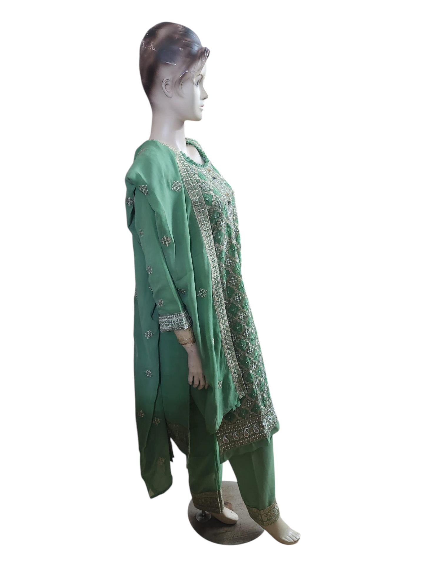 Pastel Green Salwar Kameez
