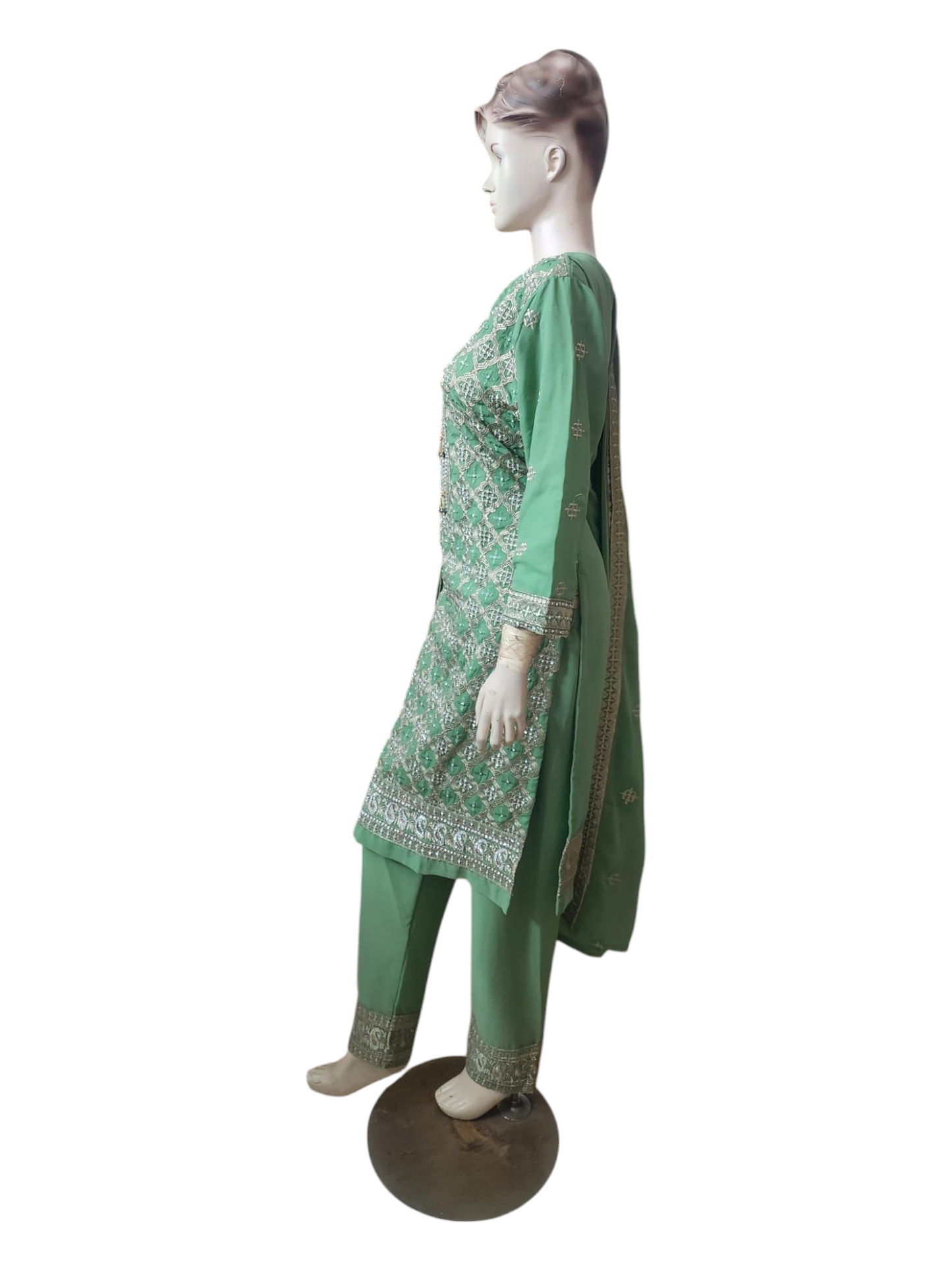Pastel Green Salwar Kameez