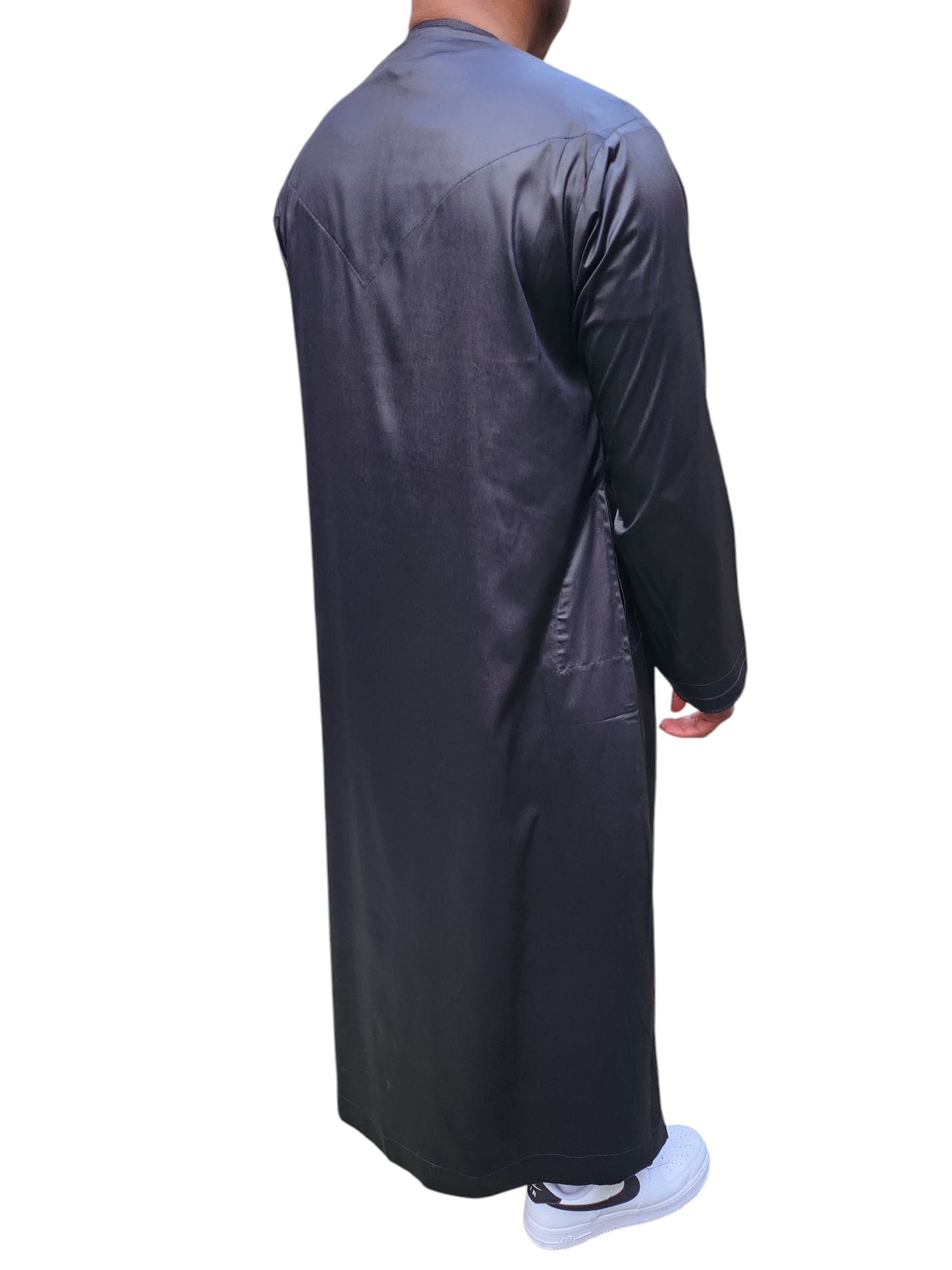 Jet Black Raif London Thobe