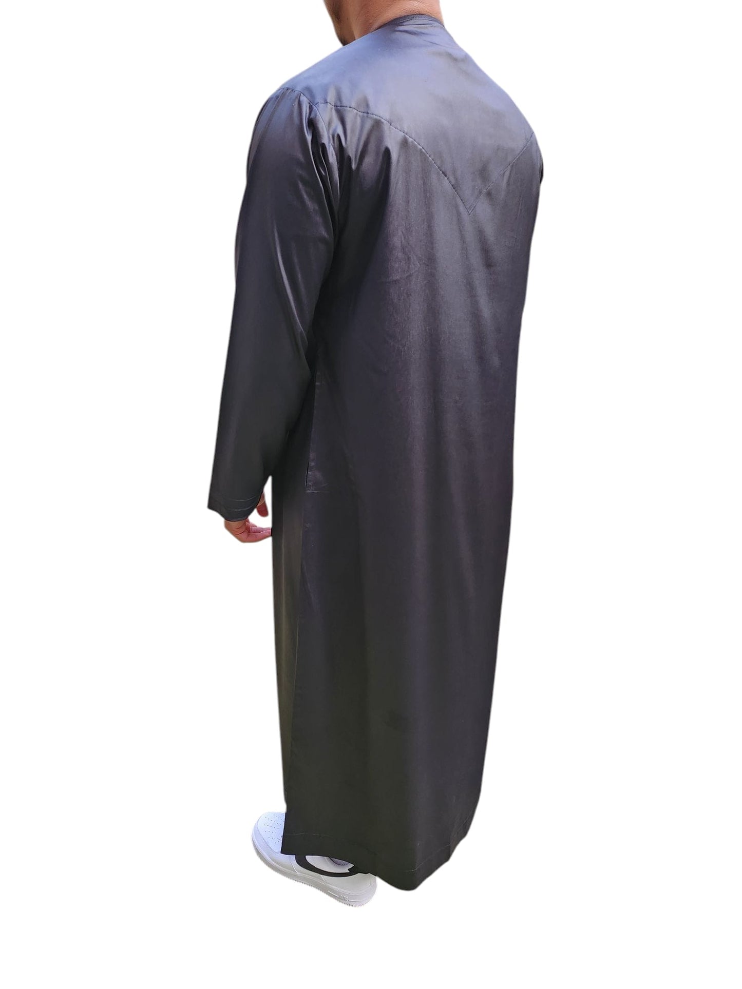 Jet Black Raif London Thobe