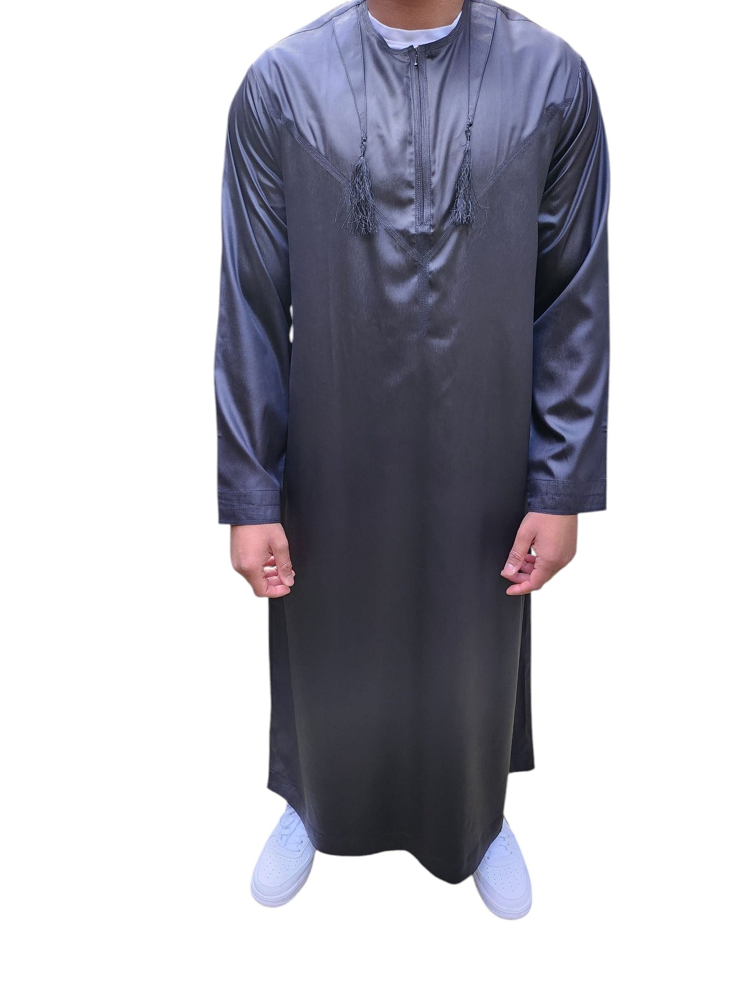 Jet Black Raif London Thobe