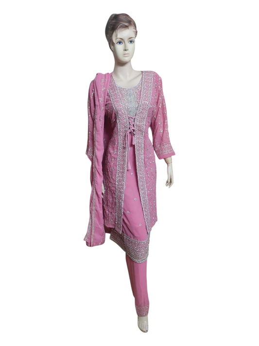 Baby Pink Suit