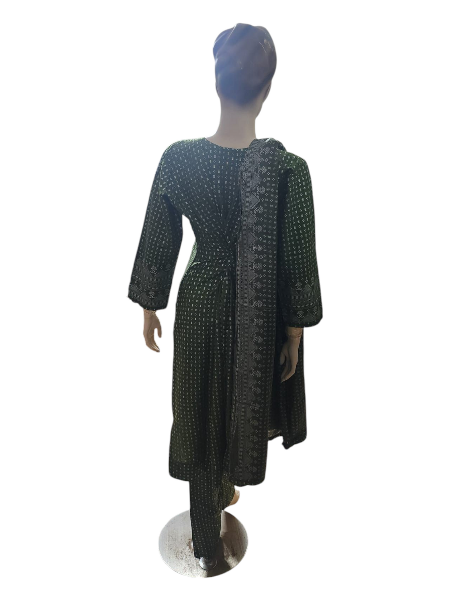Mendhi Green Salwar Kameez