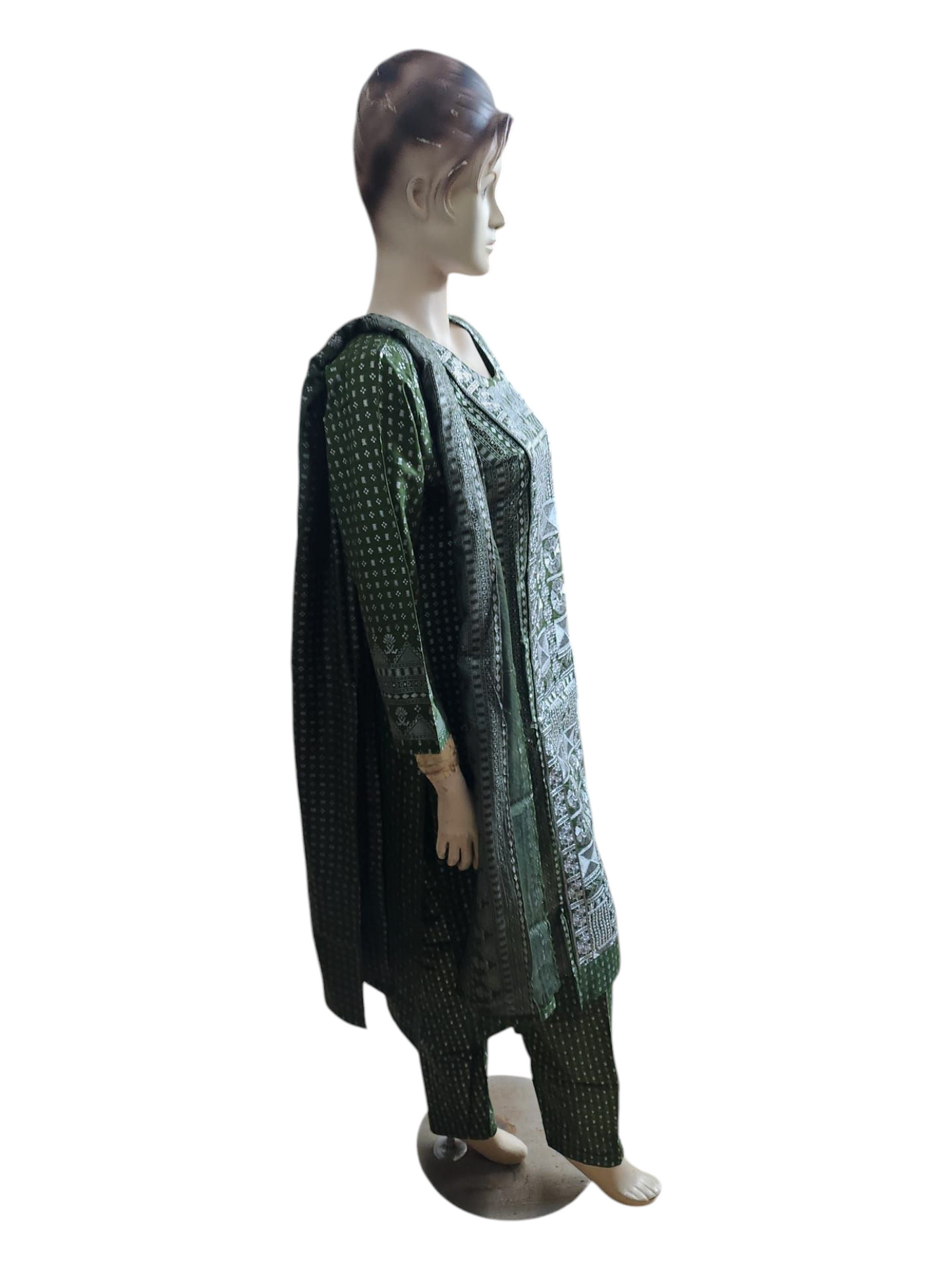 Mendhi Green Salwar Kameez