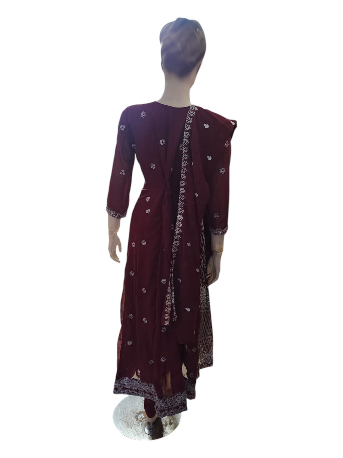 Deep Red Long Dress