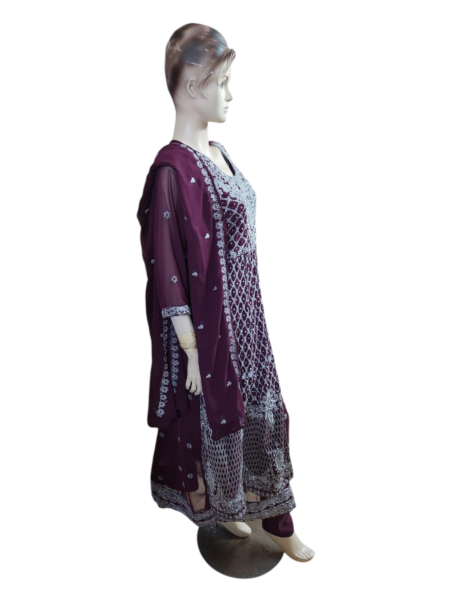 Rich Plum Long Dress