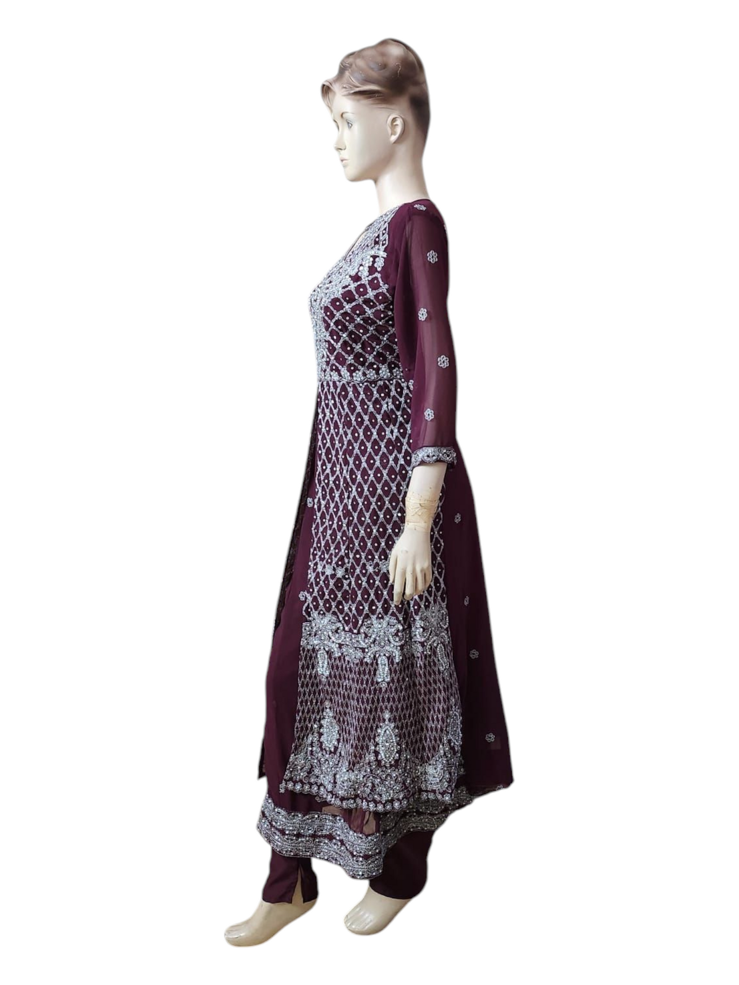 Rich Plum Long Dress