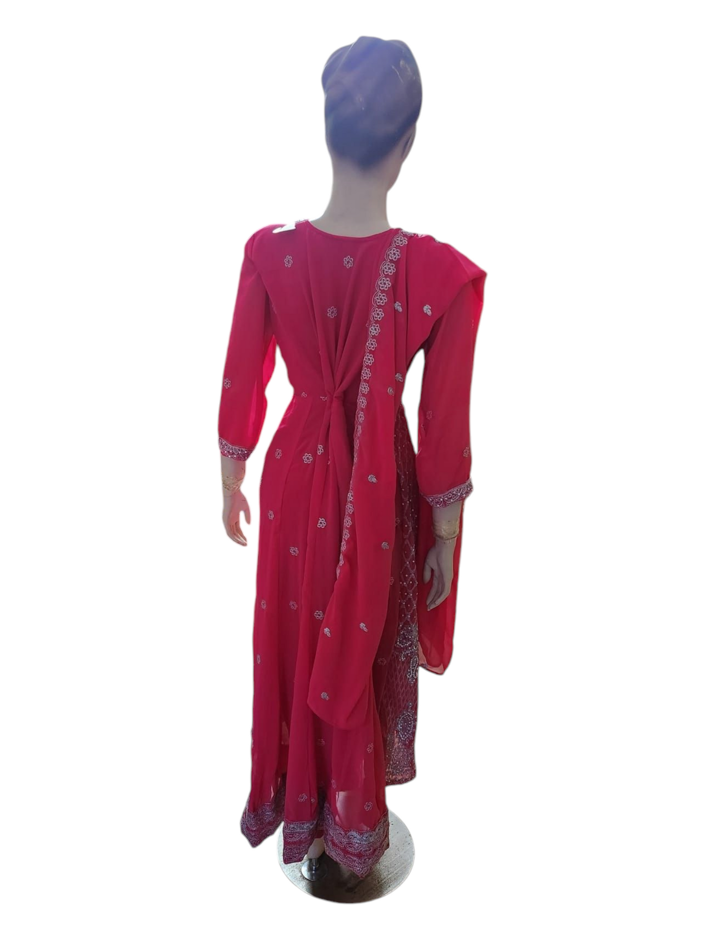 Hot Pink Long Dress