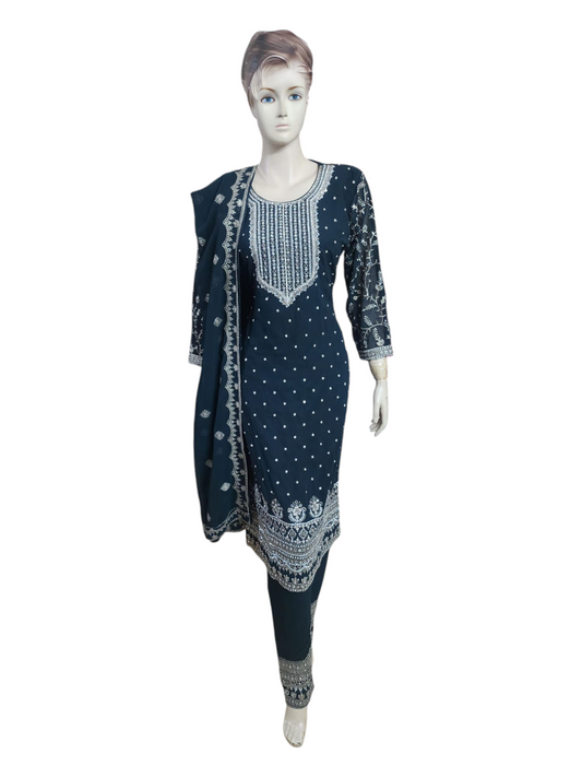 Black Salwar Kameez